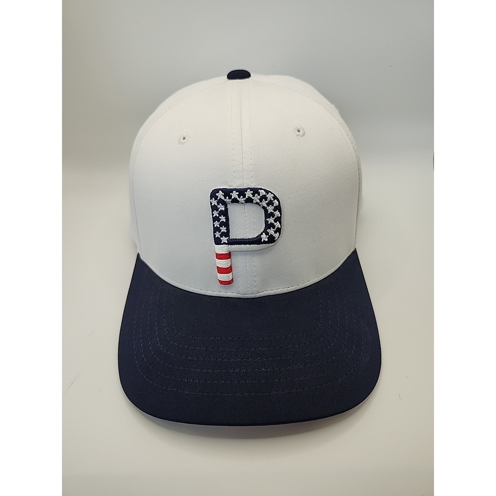 Puma Golf Hat Stars Stripes & Golf Limited Edition Snap Back Hat Red/White/Blue
